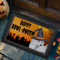 Samoyed HAPPY HOWL-OWEEN Welcome Mat