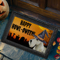 Scottish Terrier HAPPY HOWL-OWEEN Welcome Mat