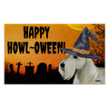 Scottish Terrier HAPPY HOWL-OWEEN Welcome Mat