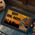 Chinese Shar-Pei HAPPY HOWL-OWEEN Welcome Mat