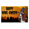 English Springer Spaniel HAPPY HOWL-OWEEN Welcome Mat