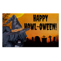 Tibetan Terrier HAPPY HOWL-OWEEN Welcome Mat