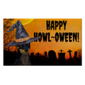 Toy Manchester Terrier HAPPY HOWL-OWEEN Welcome Mat