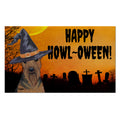 Welsh Terrier HAPPY HOWL-OWEEN Welcome Mat