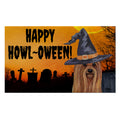 Yorkshire Terrier HAPPY HOWL-OWEEN Welcome Mat