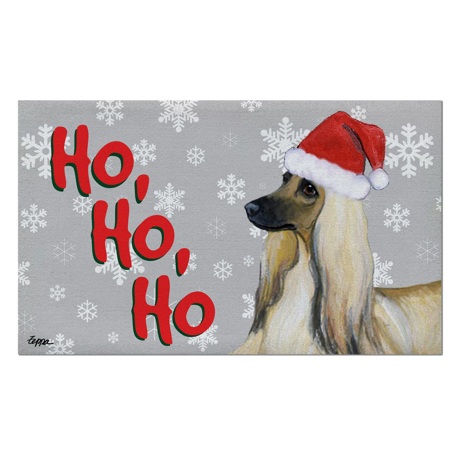 Afghan Holiday Welcome Mat