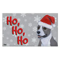 American Staffordshire Terrier Holiday Welcome Mat