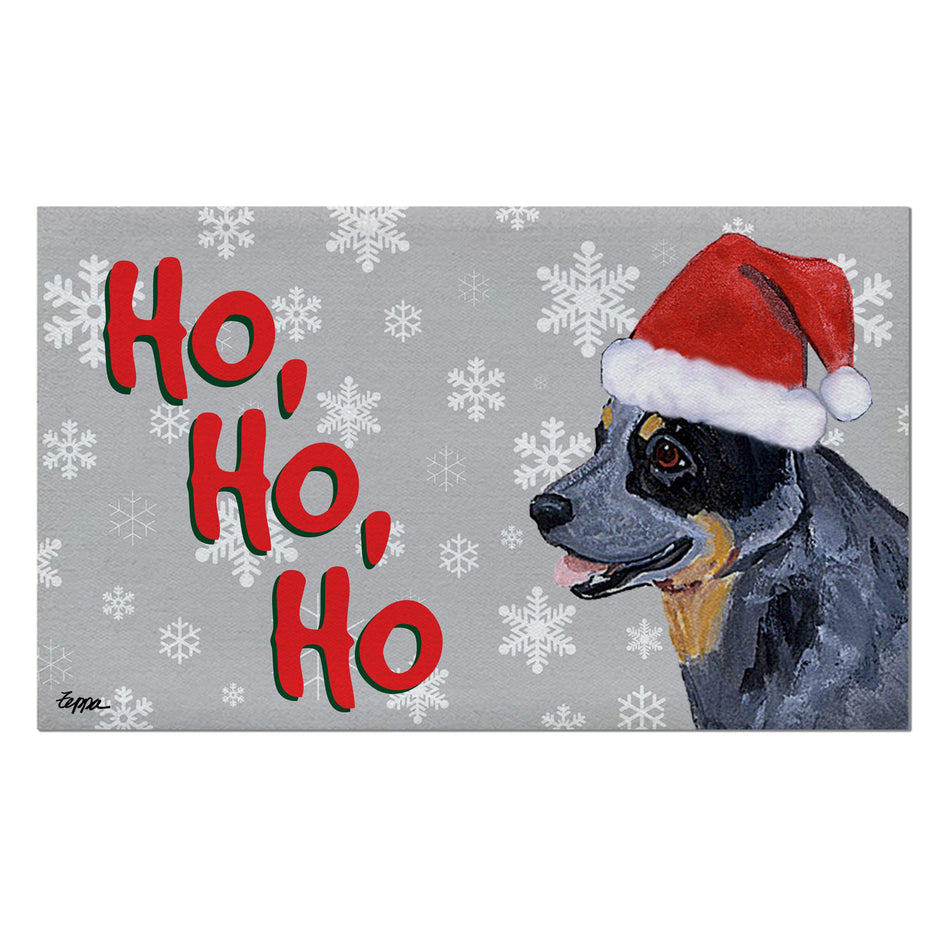 Australian Cattle Dog Holiday Welcome Mat