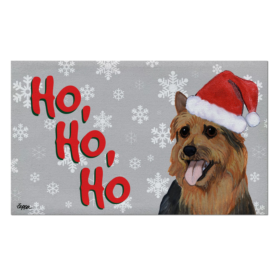 Australian Terrier Holiday Welcome Mat