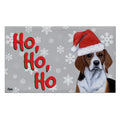 Beagle Holiday Welcome Mat