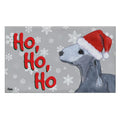 Bedlington Terrier Holiday Welcome Mat