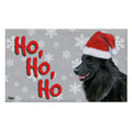 Belgian Shepherd Holiday Welcome Mat