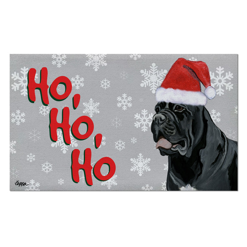 Cane Corso Holiday Welcome Mat
