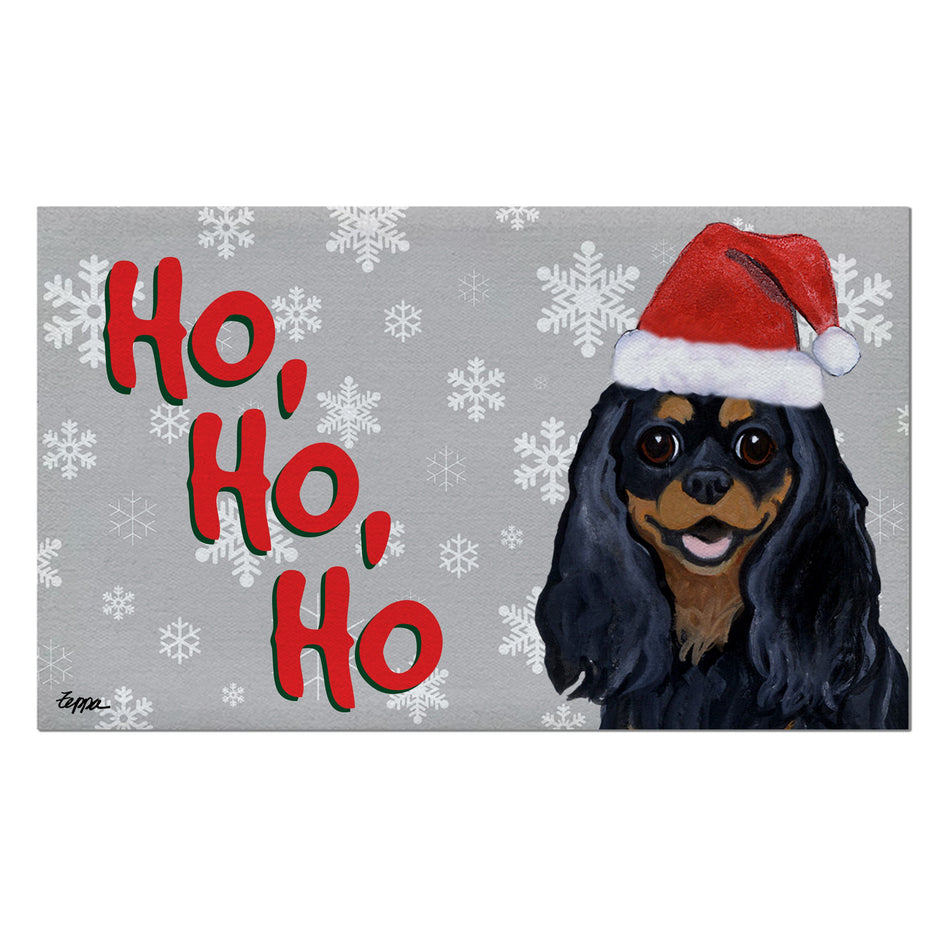 Cavalier King Charles Spaniel Holiday Welcome Mat