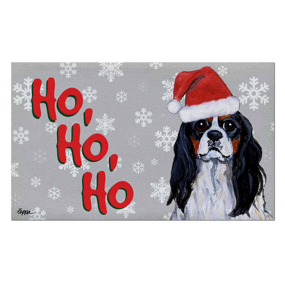Cavalier King Charles Spaniel Holiday Welcome Mat
