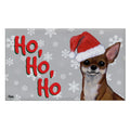 Chihuahua Holiday Welcome Mat