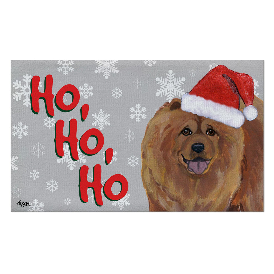 Chow Holiday Welcome Mat