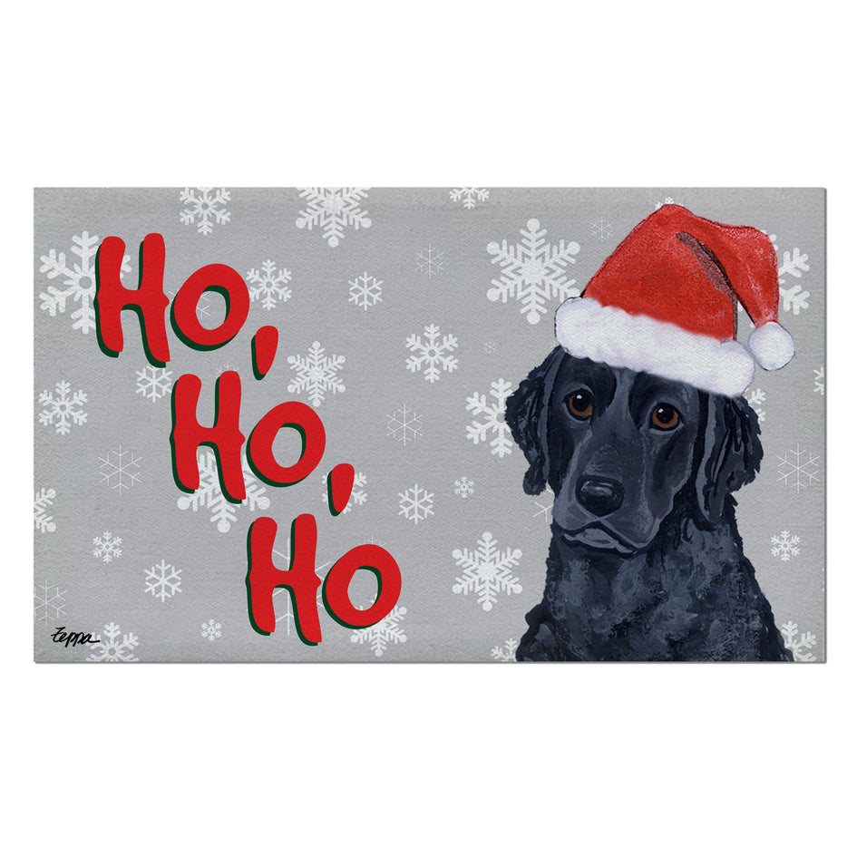Curly Coated Retriever Holiday Welcome Mat