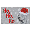 Dogo Argentino Holiday Welcome Mat