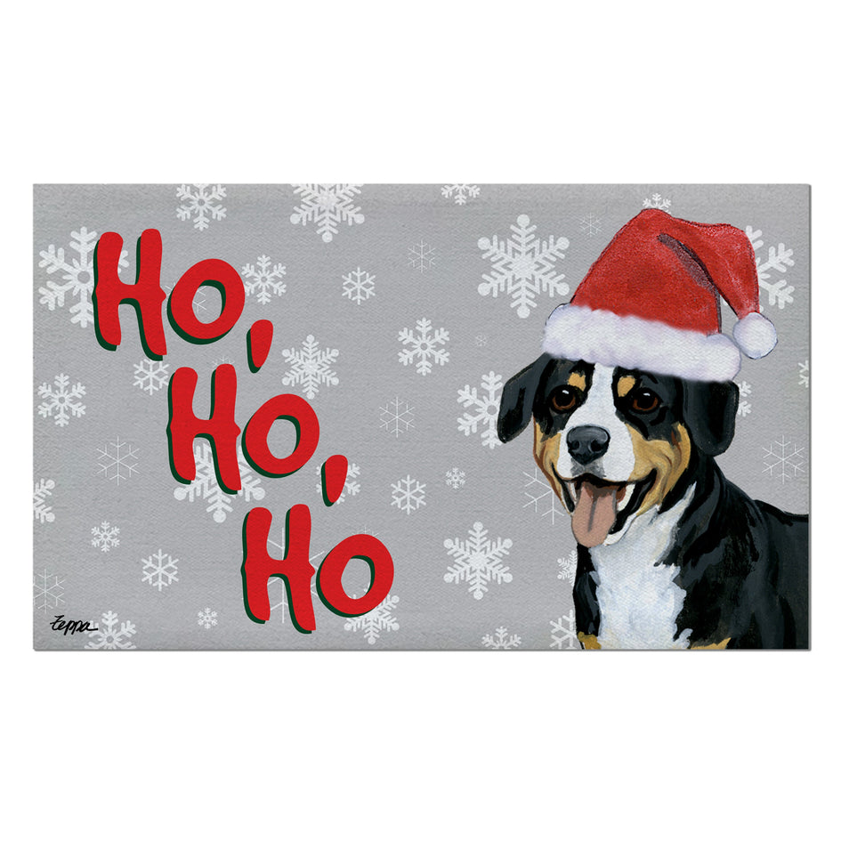 Entelbucher Mountain Dog Holiday Welcome Mat
