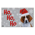 Foxhound Holiday Welcome Mat