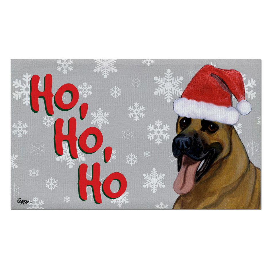 Great Dane Holiday Welcome Mat