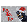 Greater Swiss Mountain Dog Holiday Welcome Mat