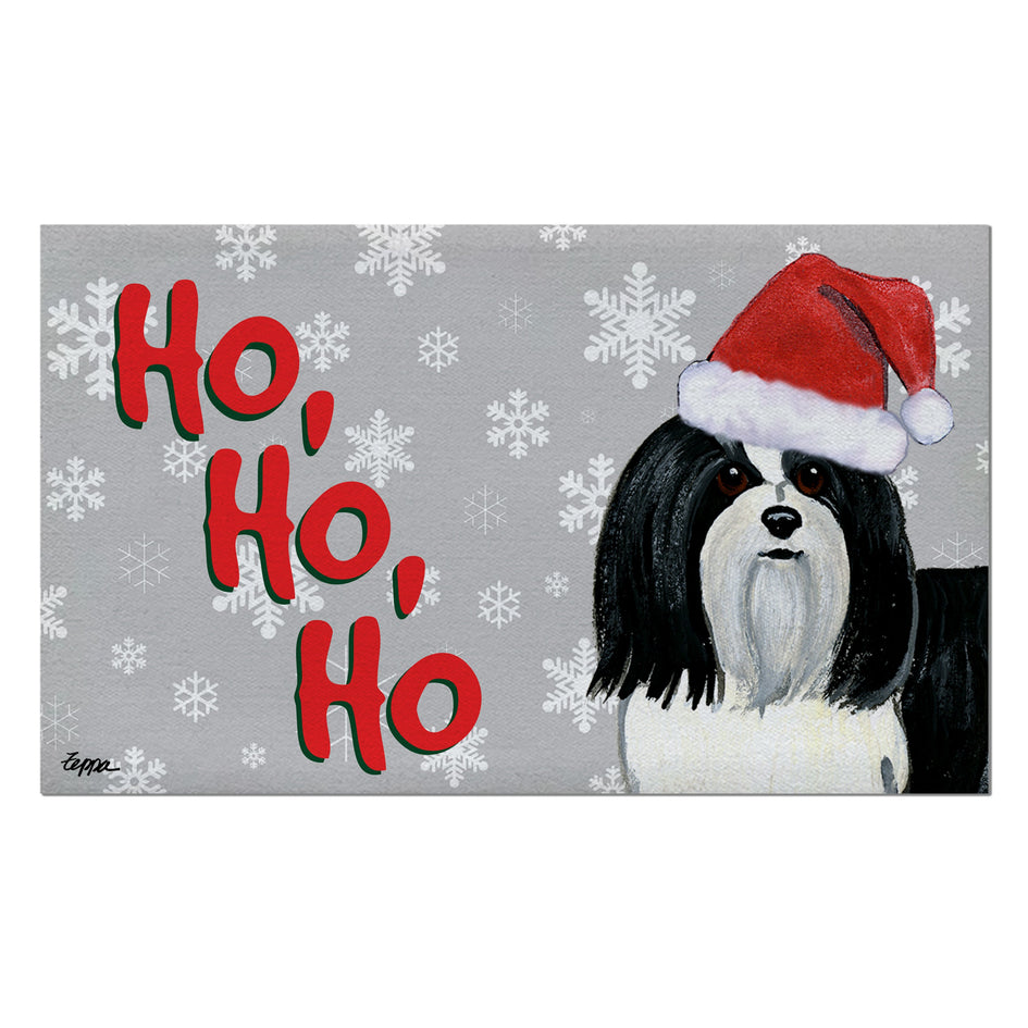 Havanese Holiday Welcome Mat