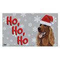 Irish Setter Holiday Welcome Mat