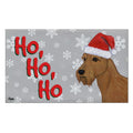 Irish Terrier Holiday Welcome Mat