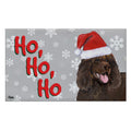Irish Water Spaniel Holiday Welcome Mat