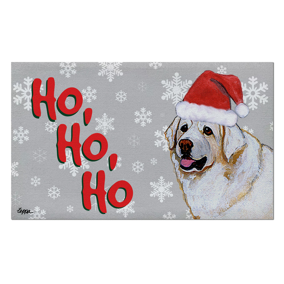 Kuvacz Holiday Welcome Mat