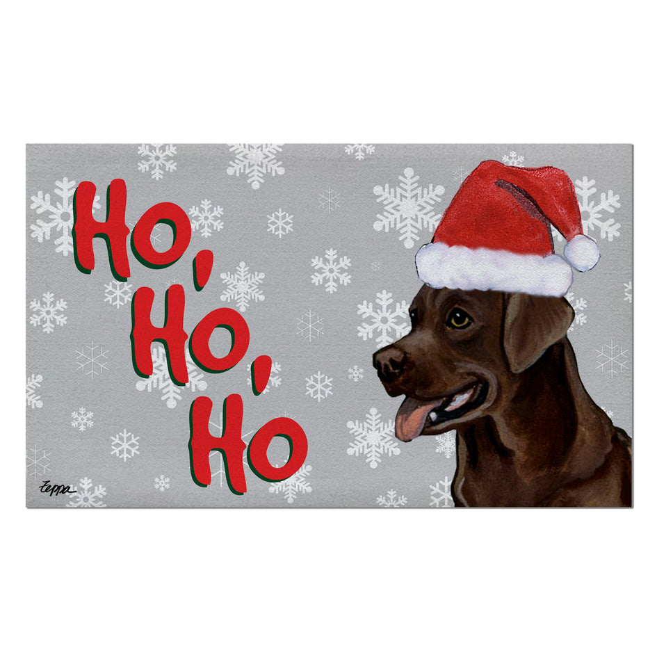 Labrador Retriever Holiday Welcome Mat