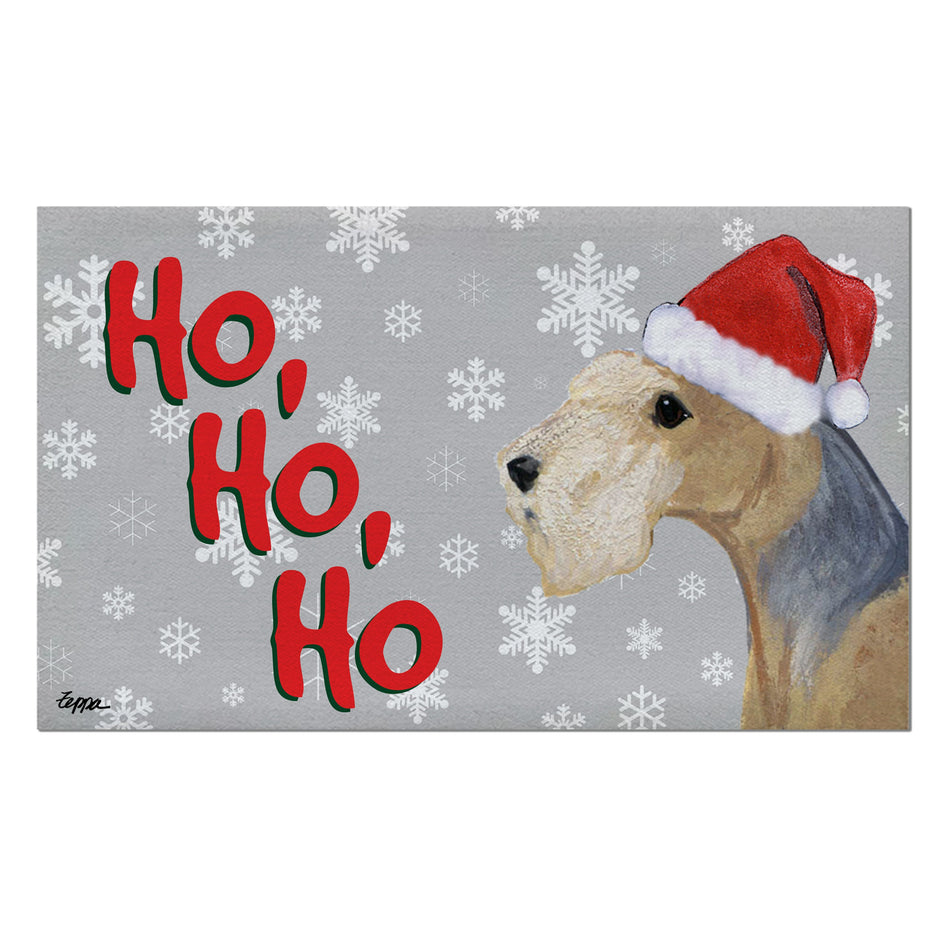 Lakeland Terrier Holiday Welcome Mat