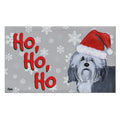 Lowchen Holiday Welcome Mat