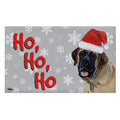 Mastiff Holiday Welcome Mat