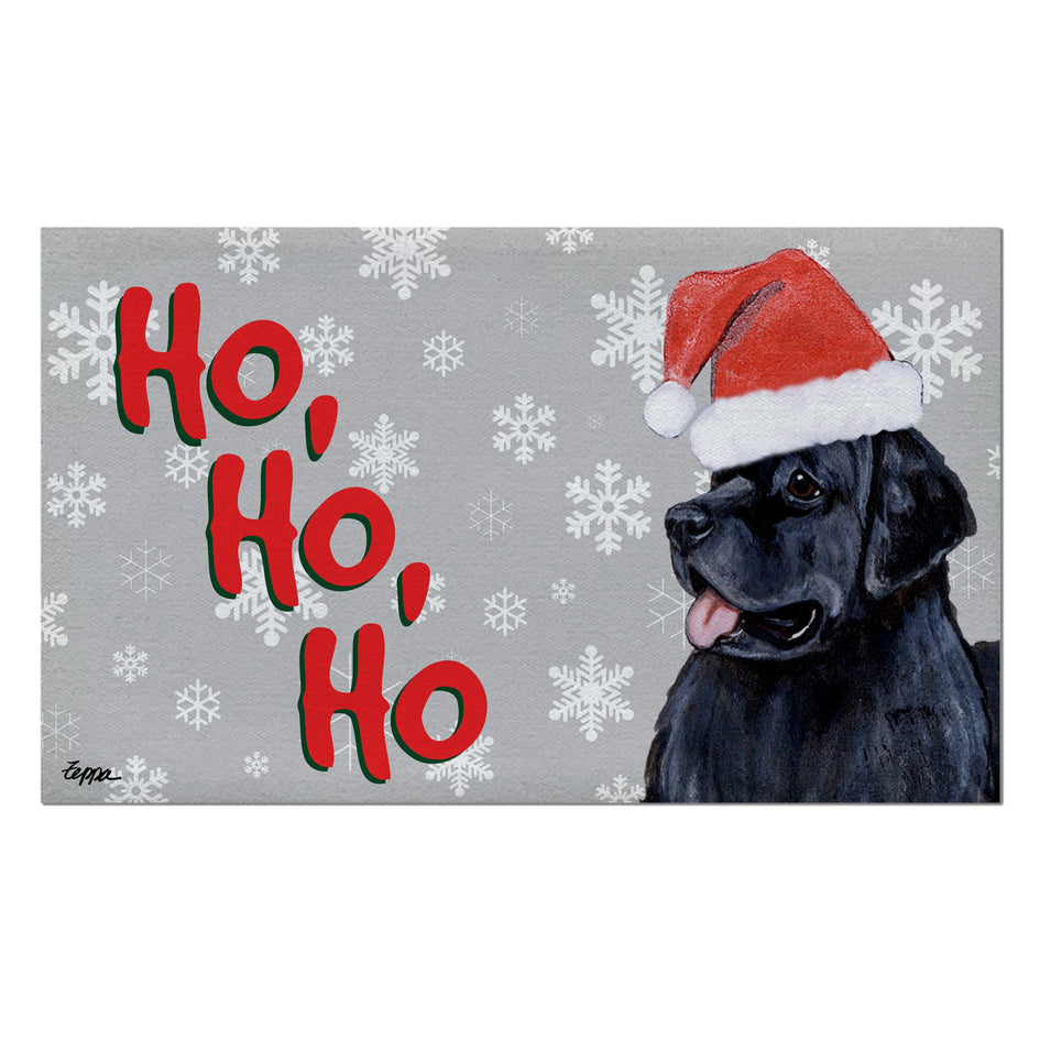 Newfoundland Holiday Welcome Mat