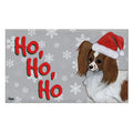 Papillon Holiday Welcome Mat