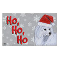 Samoyed Holiday Welcome Mat