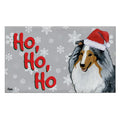 Shetland Sheepdog Holiday Welcome Mat