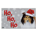 Shetland Sheepdog Holiday Welcome Mat