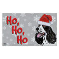 Springer Spaniel Holiday Welcome Mat