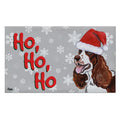Springer Spaniel Holiday Welcome Mat