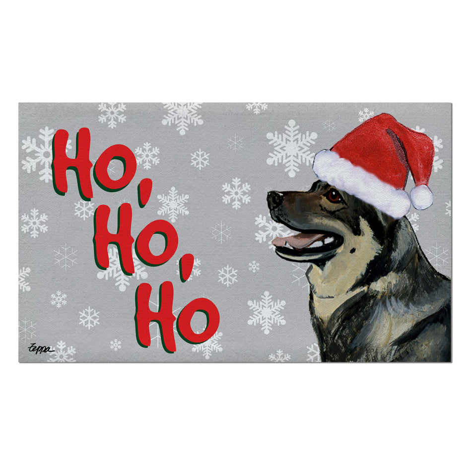 Swedish Valhund Holiday Welcome Mat