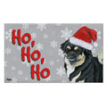 Tibetan Spaniel Holiday Welcome Mat