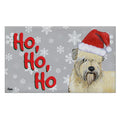 Wheaten Terrier Holiday Welcome Mat