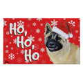 Akita Holiday Welcome Mat