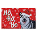 Alaskan Malamute Holiday Welcome Mat
