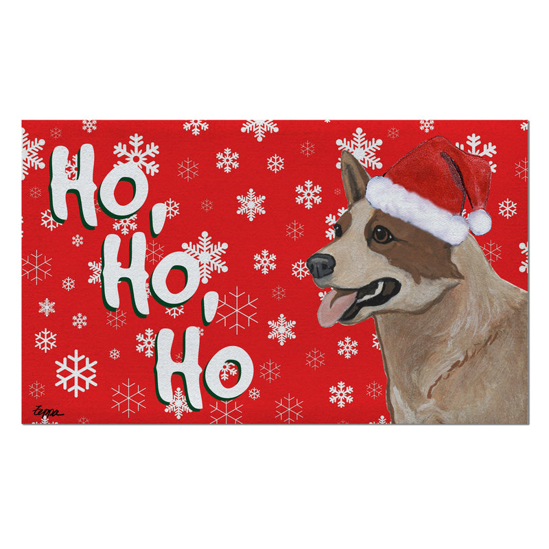 Australian Cattle Dog Holiday Welcome Mat