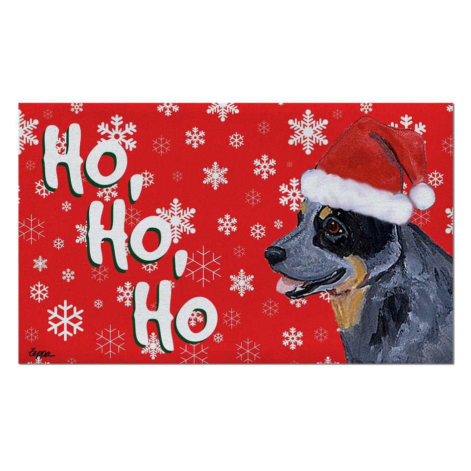 Australian Cattle Dog Holiday Welcome Mat